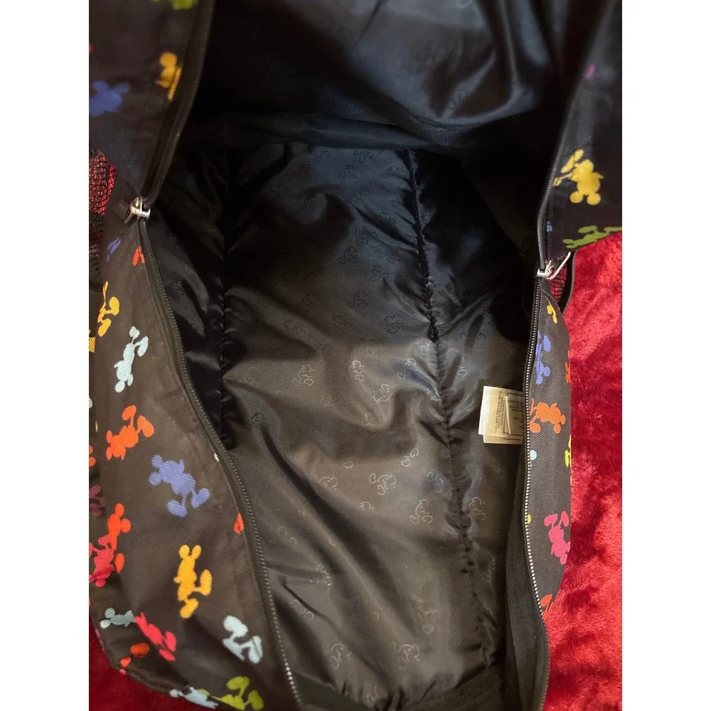 Disney Parks Walt Disney World Mickey Mouse Multi Color Silhouette Backpack